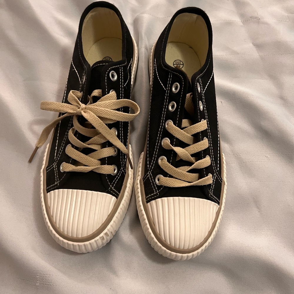 Black and White Sneakers